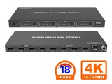 Матричный переключатель (свитчер) 4:4 сигнала HDMI 2.0b Матричный переключатель